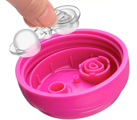 Chicco Kubek do picia niekapek biały miś wiek 6m+ 200ml
